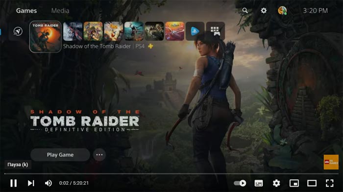 Летсплей на игру Tomb Raider